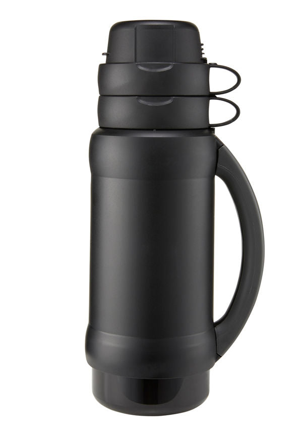 Thermos Black Premier Flask 1L GOODS ASDA