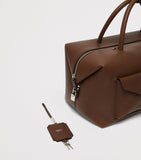 Max Mara large leather Boston bowler bag with M-shaped sides, UK version