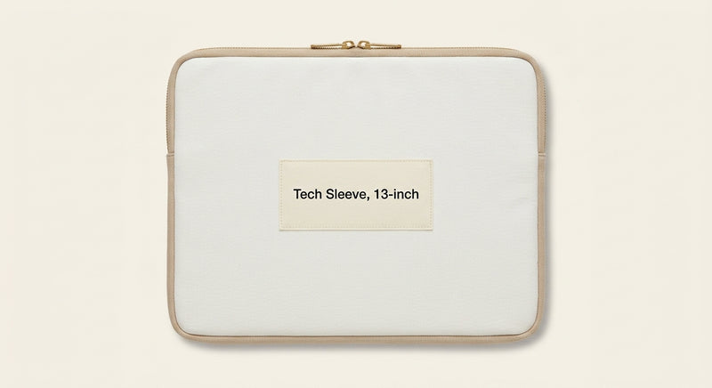 Mulberry Medium Cosmetic Pouch in bio based scotchgrain (British brand)