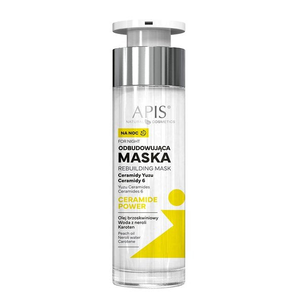 APIS Ceramide Power Rebuilding Face Mask 50ml - British product