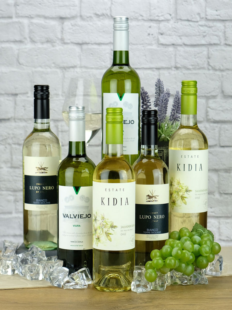 Le Bon Vin mixed white wine half case, UK version