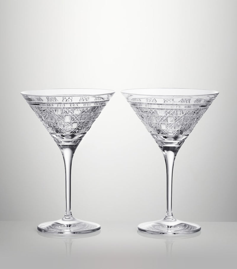 Waterford Opulence martini glasses 250ml, imported from the UK
