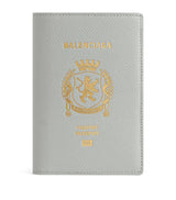 Harrods Balenciaga Leather Passport Holder Travel Accessory- Buy online at McGrocer