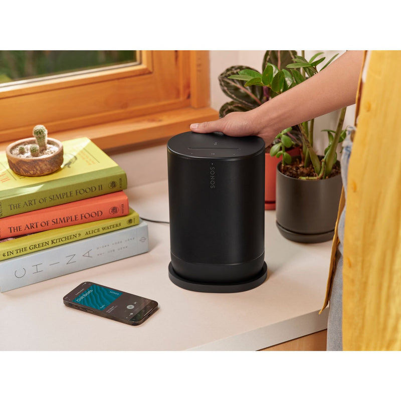Sonos Move 2 Bluetooth Portable Speaker - Black