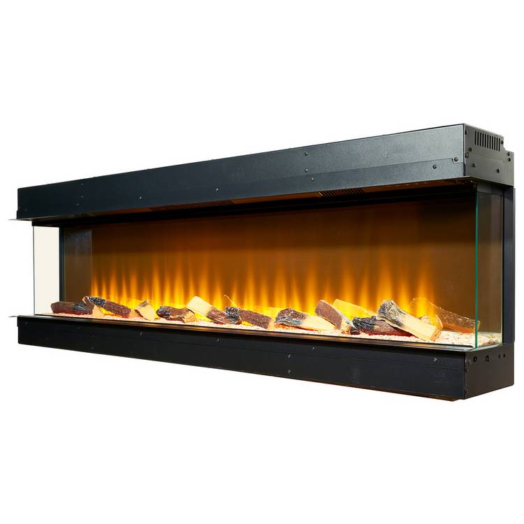Adam Sahara media wall electric fire 2kW (British brand)