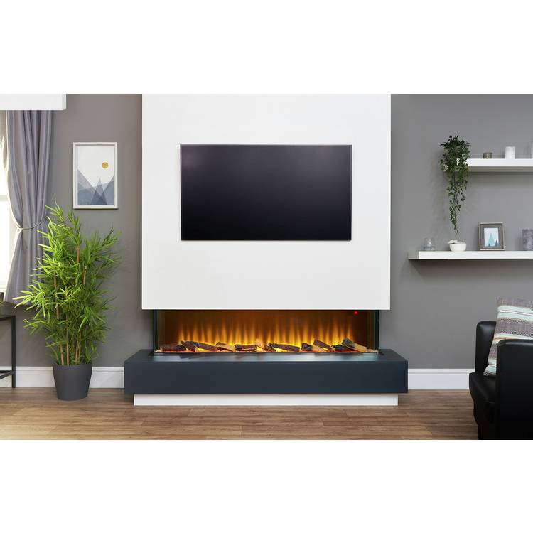 Adam Sahara media wall electric fire 2kW (British brand)