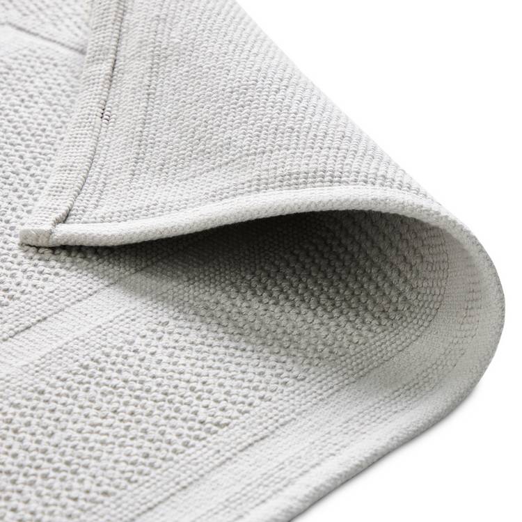 Habitat dove grey cotton bath mat - British product