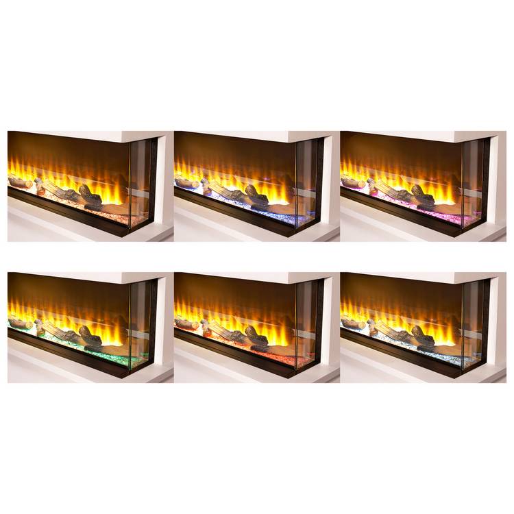 Adam Sahara Media electric wall fire 2kW 31 inch - British product