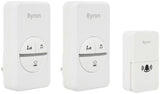Argos Byron 100m Plug-In Doorbell Twin White- Buy online at McGrocer