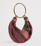Chloé Mini Suede Snakeskin Bracelet Bag, UK version
