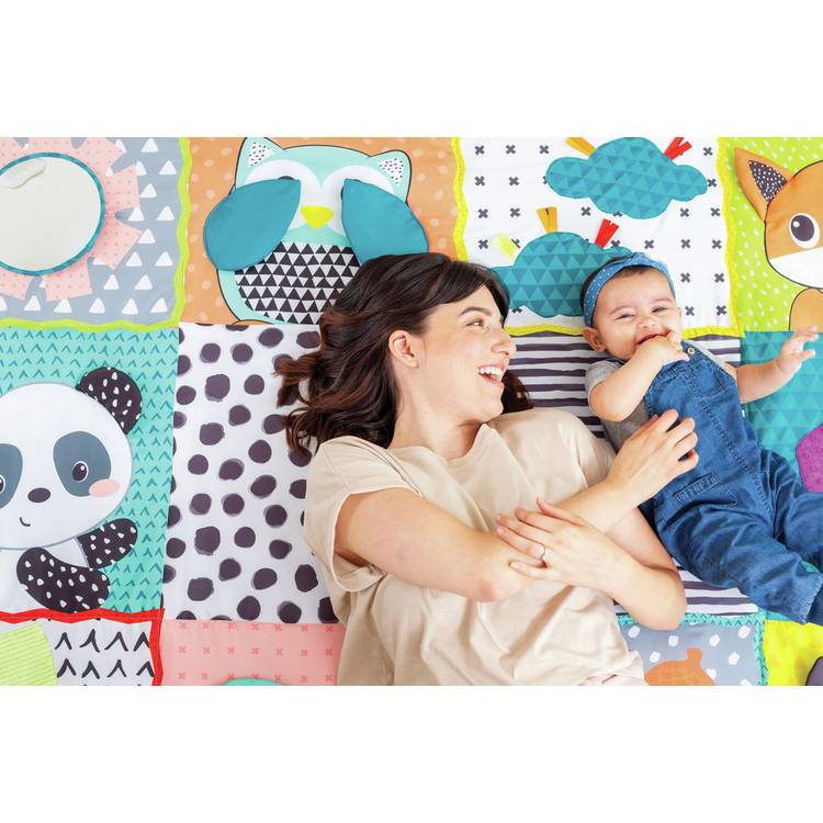 Infantino Fold & Go Giant Discovery Mat baby activity mat, imported from the UK