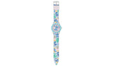 Disney Lilo and Stitch blue printed time teacher watch, UK version