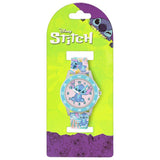 Disney Lilo and Stitch blue printed time teacher watch, UK version