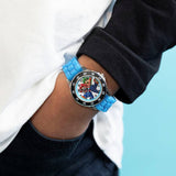 Nintendo Mario time teacher watch with silicone strap, imported from the UK