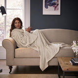 Silentnight Neutral Snugsie wearable blanket, imported from the UK