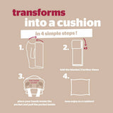 Silentnight Neutral Snugsie wearable blanket, imported from the UK