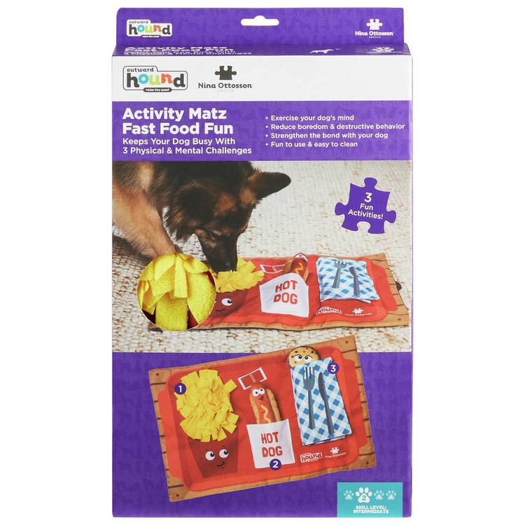 Nina Ottosson Activity Matz puzzle mat dog toy, UK version