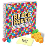 Big Potato Block Party game with wooden blocks - British product