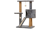 Argos Grey Cat Scratch and Rest Station with Scratching Posts and Lookout Tower- Buy online at McGrocer