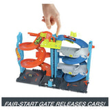 Hot Wheels City Transforming Race Tower playset - British product