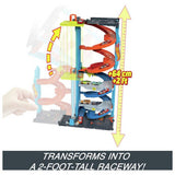 Hot Wheels City Transforming Race Tower playset - British product