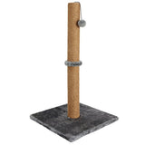 Scratch post extra tall grey 74cm - British product