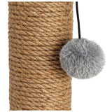 Scratch post extra tall grey 74cm - British product