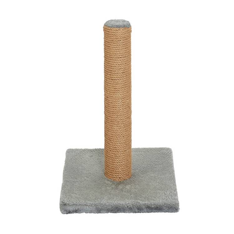 Basic Cat Scratching Post grey 44cm height jute surface, UK version