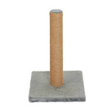 Basic Cat Scratching Post grey 44cm height jute surface, UK version