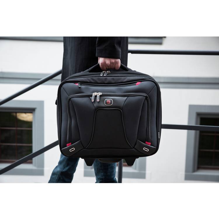 Wenger rolling laptop bag black 16 inch - British product