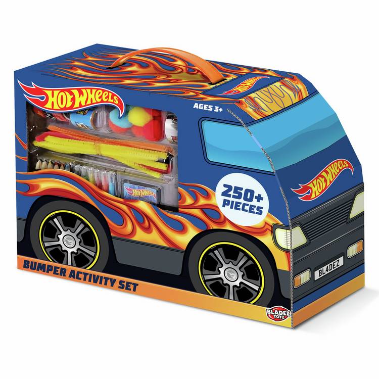 Hot Wheels Bumper Activity Set craft kit (British brand)