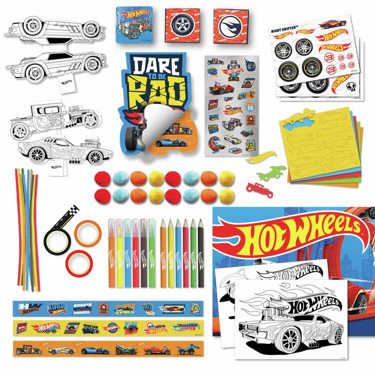 Hot Wheels Bumper Activity Set craft kit (British brand)