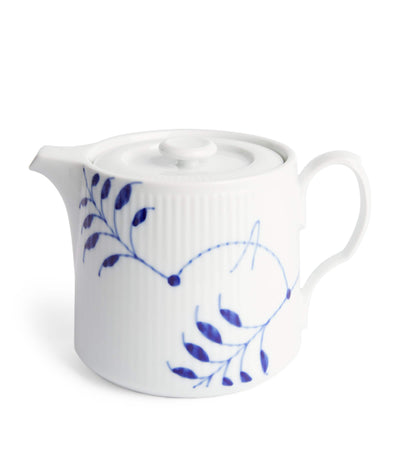 Harrods Royal Copenhagen Blue Fluted Mega Teapot- Buy online at McGrocer