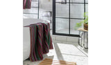 Argos Habitat Cotton Skinny Bright Stripe Hand Towel Multicoloured 90x50cm- Buy online at McGrocer