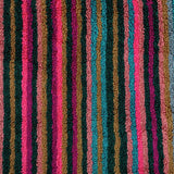 Habitat multicoloured skinny stripe hand towel 90x50cm (British brand)