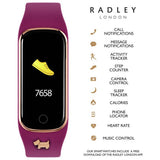 Radley Series 8 silicone red strap smartwatch, UK version
