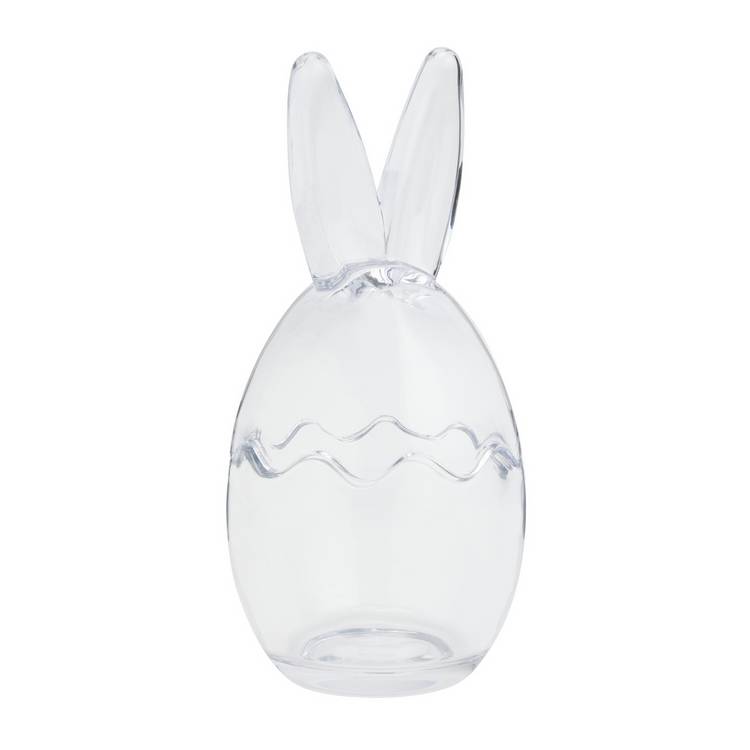 Argos Home bunny glass jar Easter decoration (British brand)