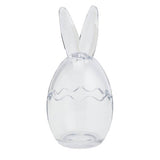 Argos Home bunny glass jar Easter decoration (British brand)