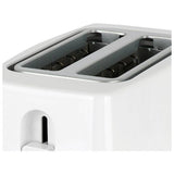 Cookworks white toaster 2 slice, imported from the UK