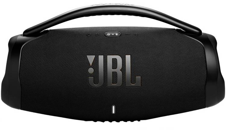 JBL Boombox 3 black portable speaker - British product