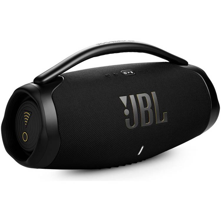 JBL Boombox 3 black portable speaker - British product