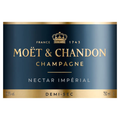 Moët & Chandon Champagne Nectar Impérial 75cl, imported from the UK