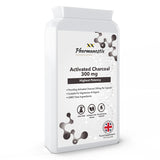 Superdrug Pharmanostix Activated Charcoal 300mg Vegan 120 Capsules- Buy online at McGrocer