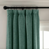 Habitat blackout pencil pleat curtains green 117x137cm - British product