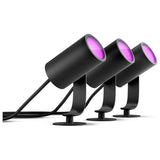 Philips Hue Lily smart outdoor spikes 3-pack, UK version