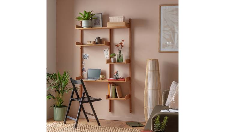 Habitat Jessie modular wall shelf natural (British brand)
