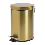 Argos Home bathroom bin gold 3 litre, UK version