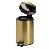 Argos Home bathroom bin gold 3 litre, UK version