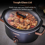 Tower Cavaletto black 3.5L slow cooker (British brand)