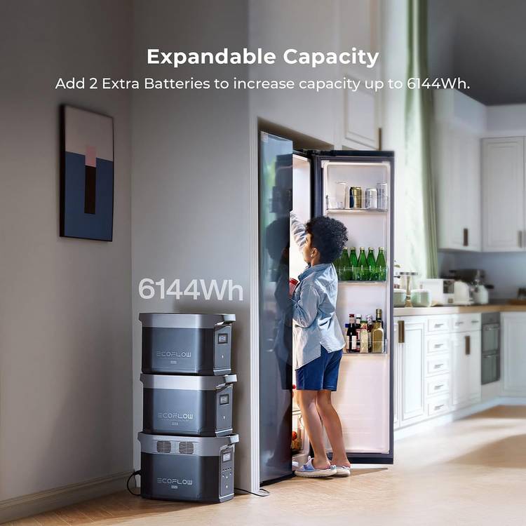 EcoFlow DELTA 2 Max portable power station 2048Wh (British brand)